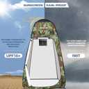 AKOZLIN Portable Pop Up Shower Tent Instant Privacy Dressing Changing Tent Outdoor Shower Room Camp Toilet Tent