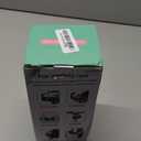 Accmor Stroller Cup Holder with Phone Holder, Bike Cup Holder, Universal Cup Holder for Uppababy Nuna Doona Strollers, 2-in-1 Cup Phone Holder for Stroller, Bike, Wheelchair, Walker, Scooter (Double Holder-Black)