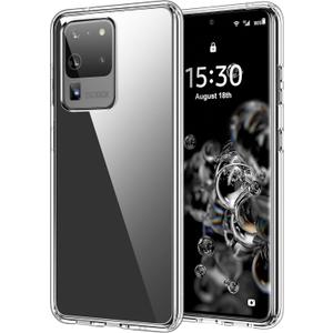 HOOMIL Case for Samsung Galaxy S20 Ultra 6.9-Inch, Non-Yellowing, Drop Protection, Anti-Scratch Transparent Hard Back Phone Cover - Crystal Clear