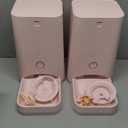 DOGNESS 6L Smart Feeder, Wi-Fi Enabled Pet Feeder for Cat and Dog, Smartphone App for iOS and Android, Portion Control, Fresh Lock System Auto Food Dispenser Pink 2 pack