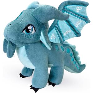 Kobataro Wings Dragon Plush Toys Stuffed Animal Plushies Cute Dragon Figure Merch Present for Kids Aged 3+ (Navy)