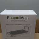 PeapodMats Bedwetting & Incontinence Waterproof Bed Mat - Reusable Underpad. Secure Placement & Breathable. Washable. Enviro Friendly 3x5 (Sand) Mattress Protector & Pee Pad for Kids & Adults (3x5 ft (Pack of 1))