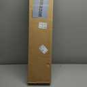 DEZ FURNISHINGS Cordless 2" Faux Wood Blind, 26.5" W x 60" H, Dark Oak