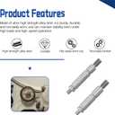 2 Set Dryer Roller Shaft Kit (Left & Right) for Whirlpool & Crosley - Replaces WPW10359269, W10359270, AP6020386, 1878660, 339489