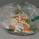 DoubleFill 6.56Ft Happy Easter Banner Cute Garland Large Rabbits Bunny with Carrot Wooden Beads Rustic Felt Easter Banner Decoration for Mantle Fireplace Tree Window Spring Decor Tiered Tray