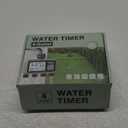 4 Zone Sprinkler Timer with Brass Inlet,Programmable Water Timer for Garden Hose with Rain Delay, Manual& Automatic Watering System,Programmable Digital for Lawn Yard,4 Zone