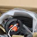 Heavy Duty All Metal 12V Car Fan, 8inch fan blade with Black Finished and 2 Speed Switch, Ventilation Electrical Cooling Air Metal Fan for Cars, Trucks, RV, Delivery Vehicle, Bus, Van