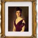 Vintage 11x14 Picture Frame with Embossed Flower, Ornate Gold Frame for 11x14 or 8x10 Photos with White Mat, Antique Baroque Frames with Hook for Wall Mounting Display(Bronze)