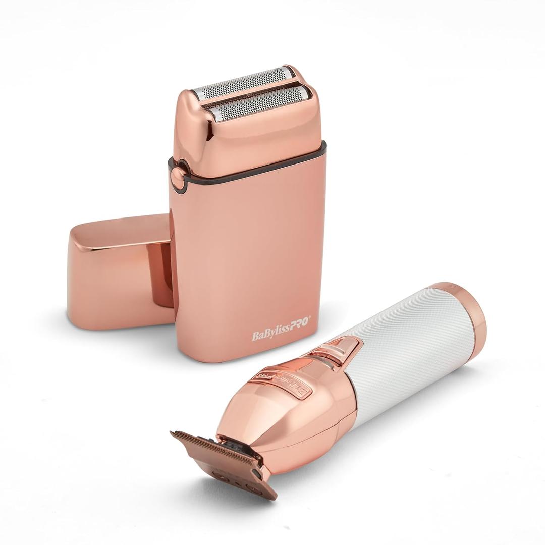 BaBylissPRO LIMITEDFX Hair Trimmer and Shaver Prepack (Rosegold)