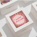 Kootek 10 Sets Cake Boxes with Cake Boards, 10x10x8 Inch White Tall Cardboard Containers for Multi-Layer Desserts, Perfect for Decorating, Mother's Day & Bakery Use