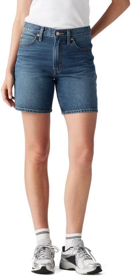 Levi's Women's 94 Baggy Shorts (Blue) 24
