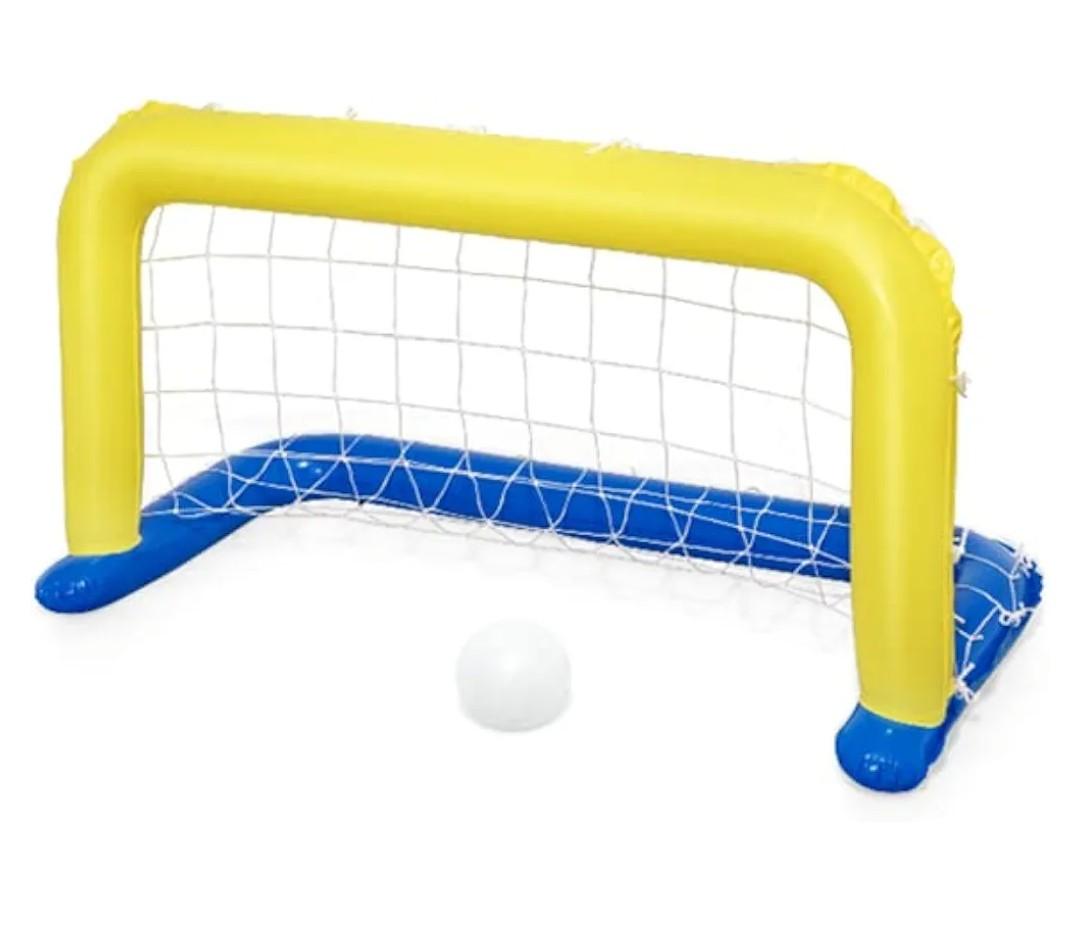 Inflatable soccer with goal game. 39.5in *19.7 in*22.01 in