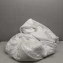 10 Pack White Round Tablecloths, 120 Inch Stain Resistant and Wrinkle Polyester Fabric Washable Table Clothes Cover for Kitchen Dining, Wedding, Reception Banquet, Birthday Party, Buffet Restaurant