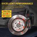 Front Left & Right Brake Calipers Fit for Toyota Highlander 2010-2018, Sienna 2011-2020, for Lexus RX350 2010-2015 19-B6274 19-B6275
