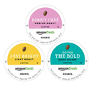 AmazonFresh 60 Ct. Coffee Variety Pack, 3 Flavors, Keurig K-Cup Brewer Compatible BBD: 11/15/2026