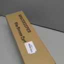 SPACEKEEPER Slim Rolling Storage Cart 4 Tier Bathroom Organizer Mobile Shelving Unit Utility Cart Tower Rack for Kitchen Laundry Narrow Places, White