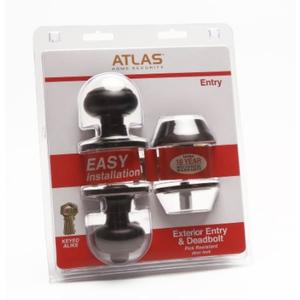 ATLAS Entry Exterior Entry & Deadbolt Pick Resistant Door Lock