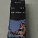 Bike Mirror Handlebar Mount 360 Adjustable 2pcs, Accessories Bike Side Mirror, E Bike Mirrors for Handlebars, Scooter Mirrors for Handlebars with Scratch Resistant Glass, E Bike Rear View Mirror