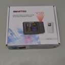 SMARTRO SC91 Projection Alarm Clock for Bedrooms with Weather Station, Wireless Indoor Outdoor Thermometer, Temperature Humidity Monitor Gauge Hygrometer