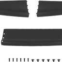 3PCS Combined Tailgate Cap Spoiler Molding Cover for Dodge Ram 1500 2009-2019, Rear Tail Gate Center Flex Step Top Trime Protector for Dodge Ram 2500 3500 2010-2018 Accessories