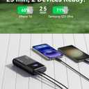 INIU Power Bank, 25000mAh 100W USB C Laptop Portable Charger, PD QC Fast Charging 3-Output Battery Pack, Travel Charger for Laptop MacBook iPad Tablet Steam Deck iPhone 17 16 15 14 Pro Samsung S25 etc