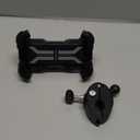 Lamicall Motorcycle Phone Mount Holder - [Dual Vibration Dampener] [Upgrade Handlebar Clip] Motorcycle Cell Phone Holder, Bike Phone Mount, Fit iPhone 16/15/14/13 Pro Max, 4.7-6.7" Phones, Black