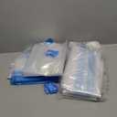 20 Pack Vacuum Storage Bags, Space Saver Bags (4 Jumbo/4 Large/4 Medium/4 Small/4 Roll) Compression for Comforters and Blankets, Sealer Clothes Storage, Hand Pump Included