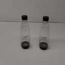 SodaStream - Slim Carbonating Bottles | Eco-Friendly & Reusable | Retains Carbonation Longer | Dishwasher Safe | BPA Free | 34 Fl Oz Capacity | 2-Pack, Black