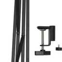 Premium Steel Overhead Camera Mount Desk Stand with 1/4 Screw Head Adapter for Stable in Overhead Video Baking Making Demo Videos Live Streaming Online Courses 