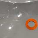 KATA 1 Pack Silicone Dust Bowl for Hole Saw, Hole Cutting Drywall and Ceiling Tile for Installing Recessed Lights, Hole Saw Accessories and Works with All Hole Saws, Extra 2pieces Metal Ring