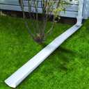 Frost King GWS3W Tilt and Drain Downspout Extender, 6 ft, White