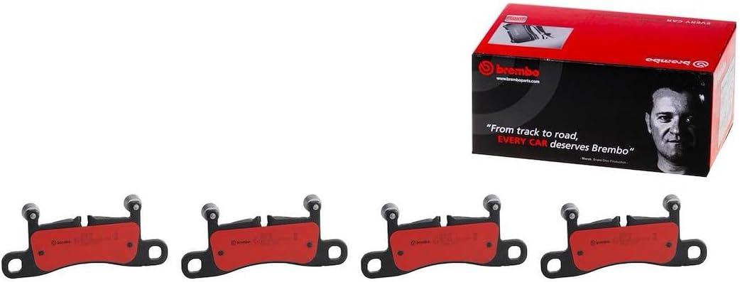 Brembo P65027N Premium Ceramic Rear Disc Brake Pad Set PORSCHE/VW OE# 7P0698451