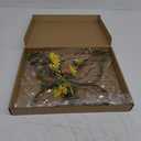 idyllic Butterfly Shaped Wreath with Pastel Berries and Floral Spring Artificial Wreaths for Front Door Decor