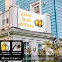 3x5 Feet Rehab Is For Quitters Single Sided Flag with 4 Grommets - College Bedroom Frat Man Cave Wall Hangings White Banner - Student Flag - Funny Tapestry Cool Wall Polyester Flags for Decor College