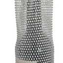 Stylish Diamond-studded Wine Bag with Handle, Mesh Elastic Bottle Sleeve, Elegant and Practical Handbag
