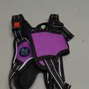 Amazon.com : PHOEPET No Pull Dog Harnesses for Small Dogs Reflective Adjustable Front Clip Vest with Handle 2 Metal Rings 3 Buckles [Easy to Put on & Take Off](S, Purple) : Pet Supplies