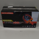 Tevlaphee Wheel Lock Set,Trailer Security Adjustable Anti Theft Trailer Wheel Lock for Car Camper Trailers SUV Boat Motorcycle Great Deterrent 2 Packs 6 Alike Keys