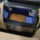 YITAHOME Upgraded 350 LBS Commercial Ice Maker Machine Under Counter with 100lbs Storage Bin, Stainless Steel Ice Scoop, Blue Light, Freestanding Ice Machine for Home, Bar, Restaurants, Coffee Shop