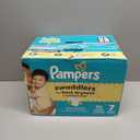 Pampers Swaddlers Diapers, Size 7 (26-50 lbs), 70 Count, Absorbent, Keeps Baby Dry and Comfortable, Skin Safe Disposable Baby Diaper