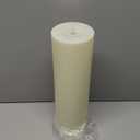 14" x 4" Large Outdoor Candles, Waterproof Flickering LED Flameless Candles with Timer, Battery Operated Candles with Remote Control Realistic Fake Pillar for Patio Porch Lanterns, Ivory 1 Pack