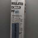 Selkirk Metalbestos 6UT-36 Ultra-Temp Type Ht Insulated Chimney Pipe, 6 in X 36 in, Stainless Steel, 6" x 36"