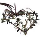 MOSTORY Black Green Antler Crown - Renaissance Faire Costume for Women Fairy Forest Headpiece Woodland Elf Crown for Women Ren Faire Halloween Cosplay Photo Shoot Accessory (Green With Bronze)