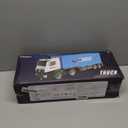 Carrier Truck Race Track Toddlers Toys, Foldable 3 Layer Track Playset, Toy Truck Transport Car Carrier & 8 Race Cars, Truck Car Kids Toys Xmas Gifts for Age 3 4 5 6+ Years Old Boys Girls (Blue)