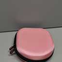 Hard Headphone Carrying Case Bag Compatible with JBL Live 770NC/670NC, JBL Tune 770NC/720BT/520BT/510BT, Sony WH-CH520/WH-CH720N, Soundcore Q20 Q20i Q30, Jlab Headphones and Accessories (Large, Gentle-Pink)