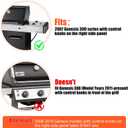 QuliMetal 67726 Igniter Kit for Weber Genesis 300 Series Grills with Side-Controls (2007), Battery Igniter Kit for Genesis E/S-310 E/S-320 with Metal Spark Box