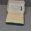 2 Pack Euro Pillow Shams 26x26  600 Thread Count 100% Organic Cotton Ivory Square Pillow Covers with 2 Inch Flange, Soft & Smooth Premium Hotel-Quality Pillowcases Set of 2