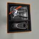 WNILIAN for Mercedes Benz Key fob Cover with Metal Keychain Case Key Shell Protector Compatible with 2021-2025 E/C/S-Class EQE/EQS/GLC/Maybach 300/350/400/450/500/560/600/680/63/53 Accessorie