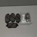 Bendix Premium SBC908 Ceramic Front Brake Pads for Lexus GS300 2006, IS250 2015-2009, Toyota Camry 2006-2002