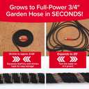 Pocket Hose 25 FT Copper Head Expandable Garden Hose with Pocket Pivot, No Tangles, AS SEEN ON TV, 360 Swivel, Tri-Tex Tubing, Force Field Jacket, Lead-Free, No-Kink, Anti-Burst w/APT