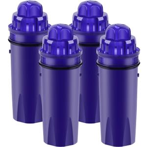 ICEPURE Pitcher Water Filter Replacement for PUR CRF950Z, CRF-950Z, PPF900Z, PPF951K, PPT700W, CR-1100C, CR1100CV, DS-1800Z, PPT711W, PPT711B, PPT111W and More PUR Pitcher and Dispensers System, 4PACK